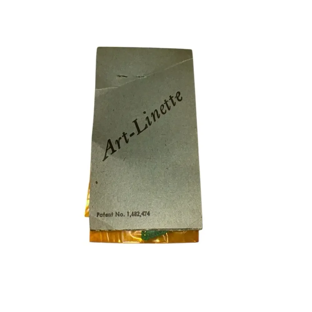 Vintage Art-Linette Chenille Letter G Patch‎ Original Package Sewing Notion NEW